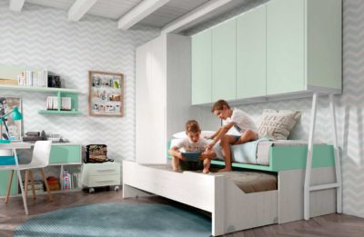 Habitaciones juveniles modernas para tu hogar en Noumobel