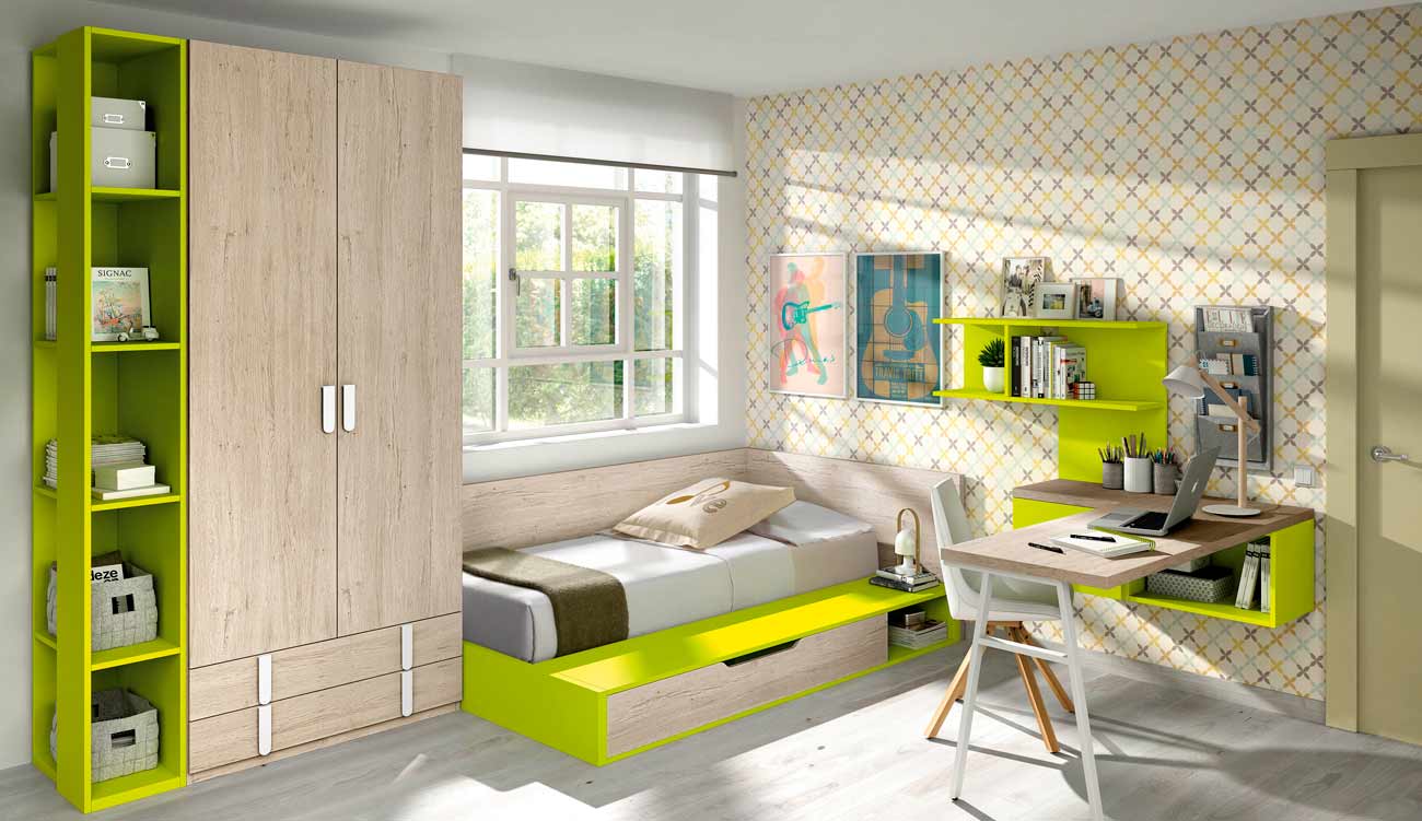 Pico Drama prefacio Habitaciones juveniles modernas para tu hogar en Noumobel